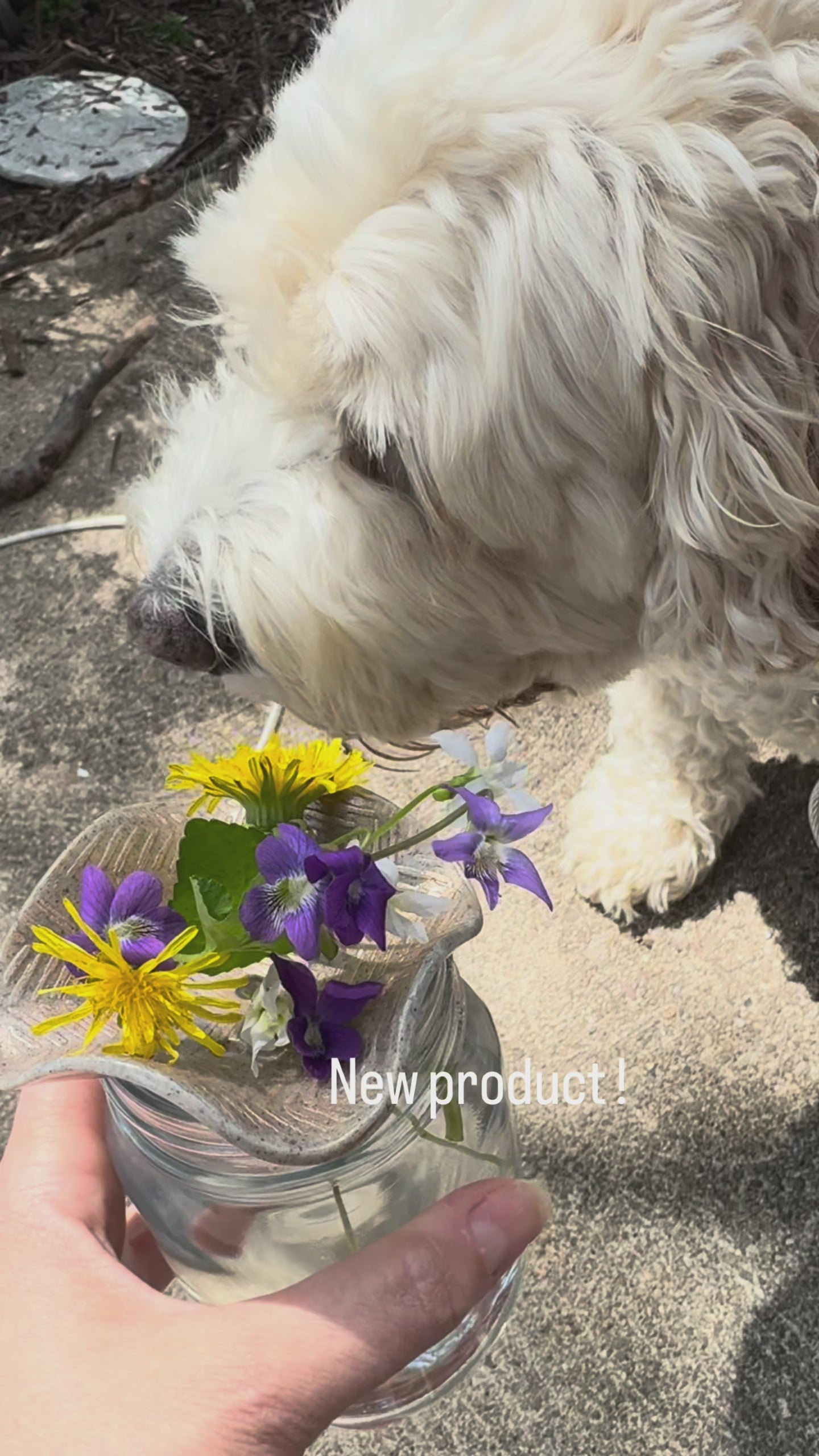 Flower Frog- Clay Flower Arranger, Mason Jar Topper